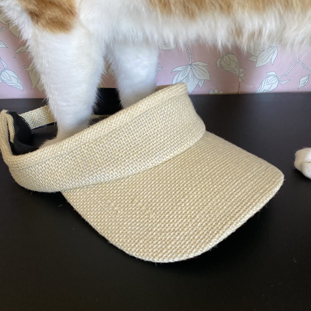 サンバイザーが福袋に入ってた