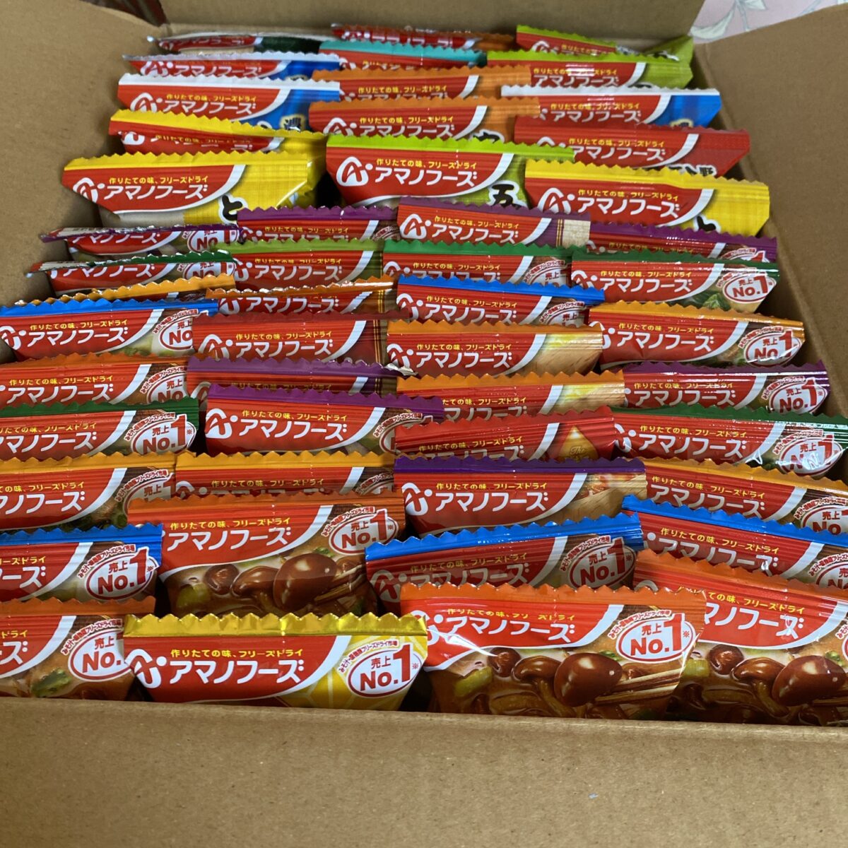 ぎっしり詰まったアマノフーズ福袋