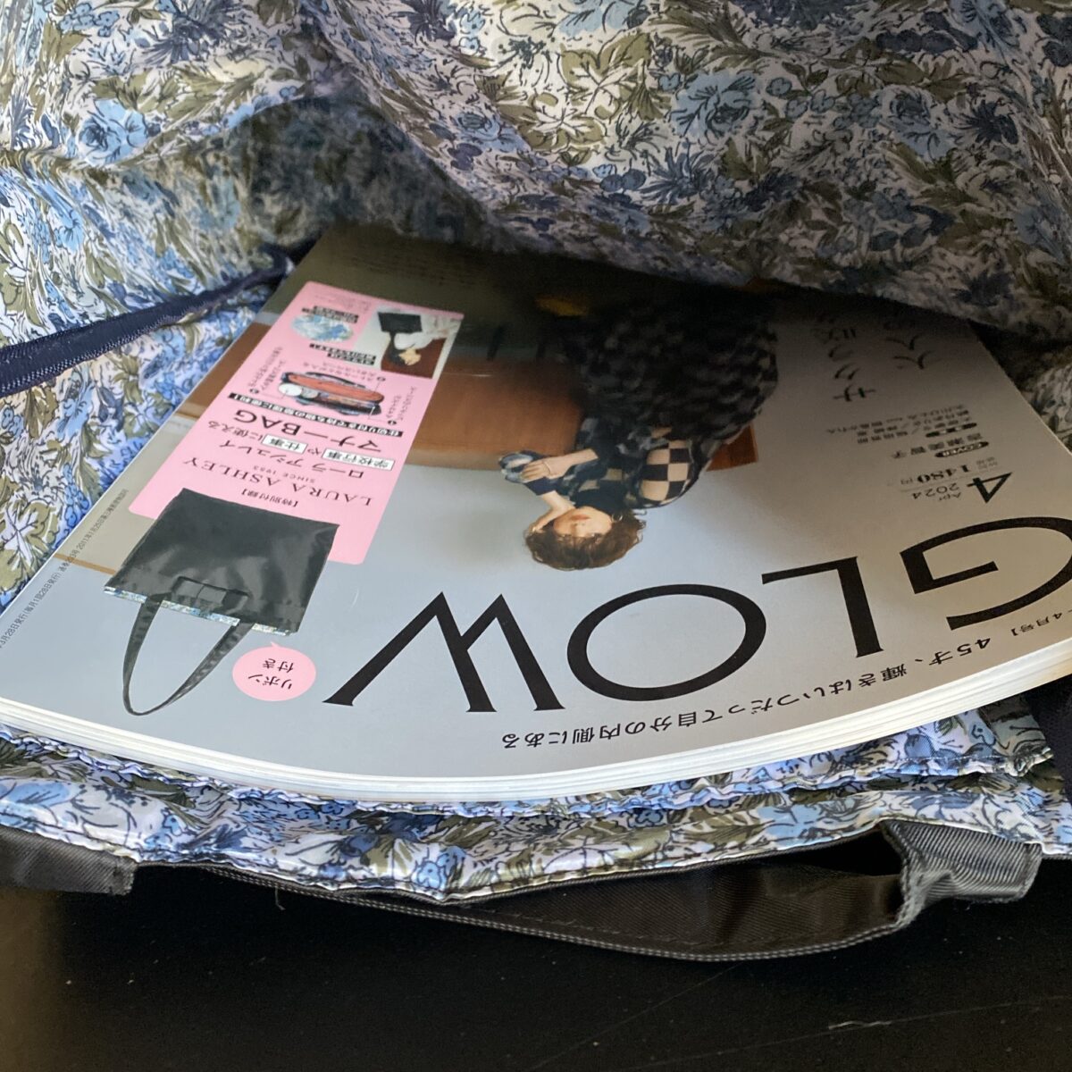 雑誌が縦入れできるバッグ
