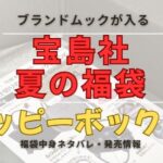宝島社のハッピーボックスB夏福袋中身ネタバレ