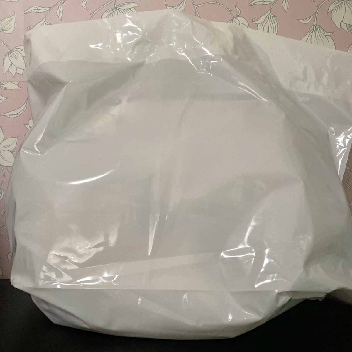白い袋にはいてった