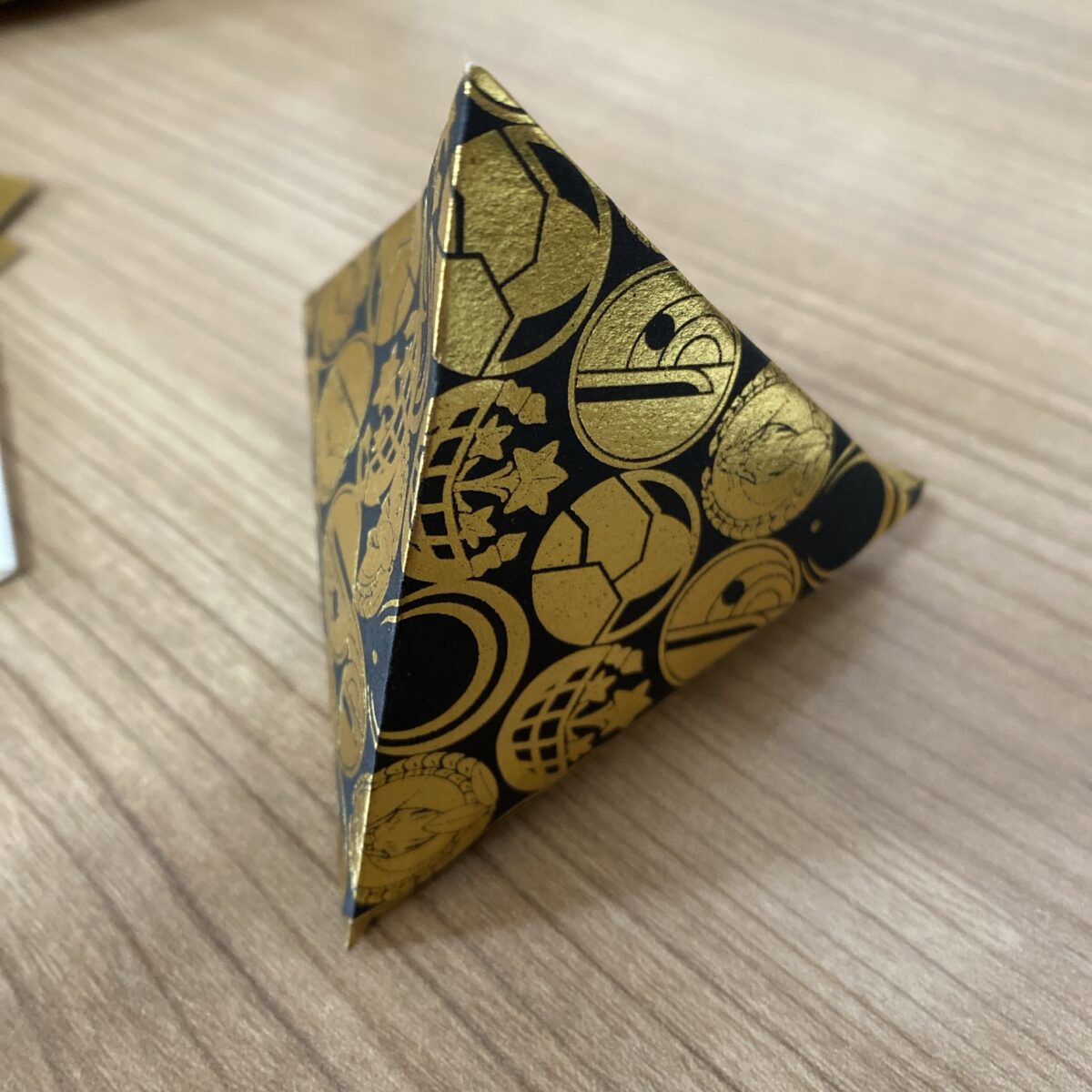福袋に入っていた刀剣乱舞の送り袋くみたててみた