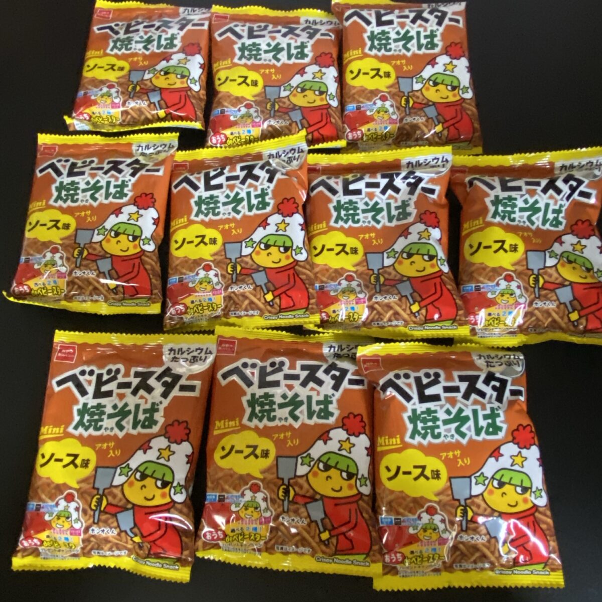 ベビースター焼きそば久しぶりにゲット