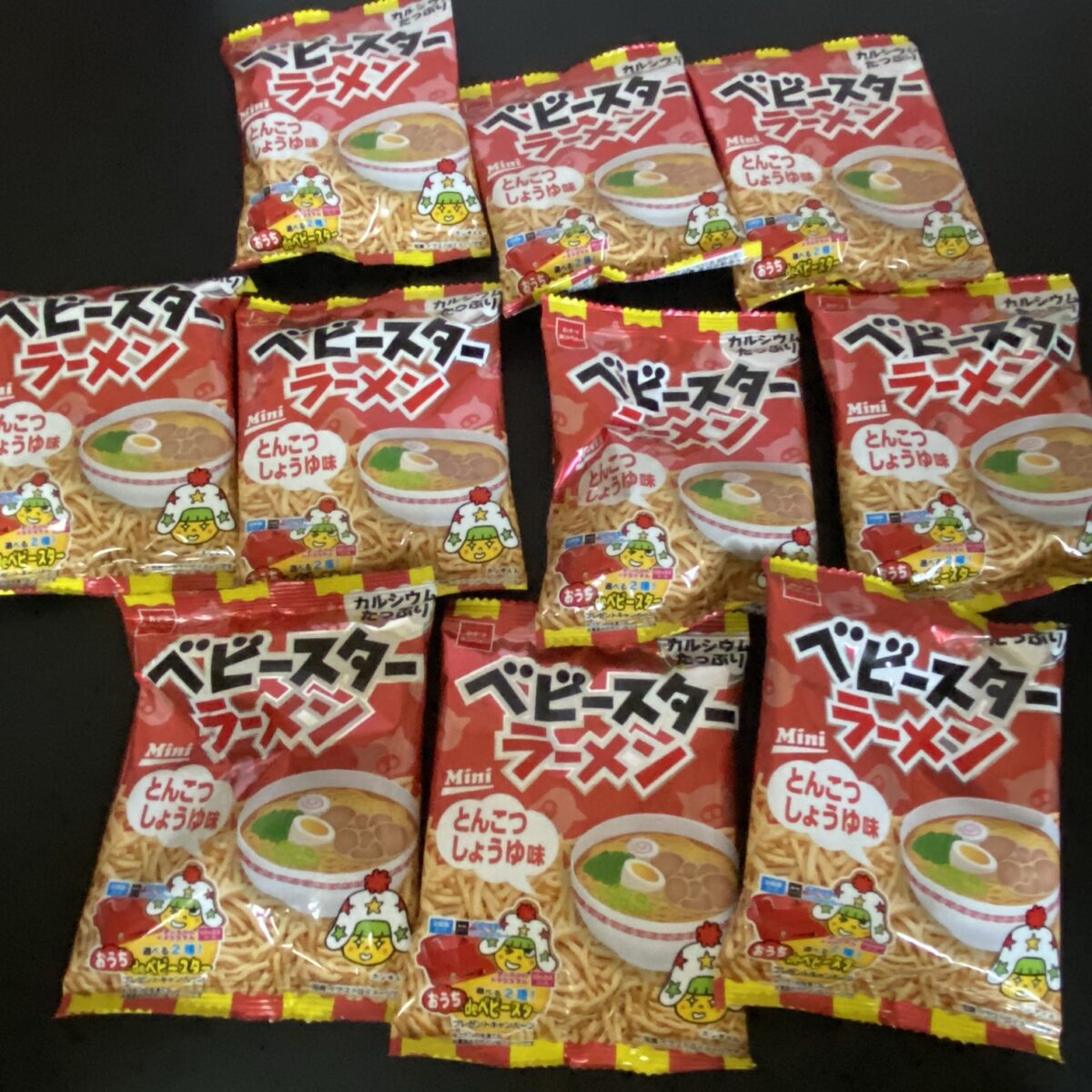 ベビースターラーメンのとんこつしょうゆ味