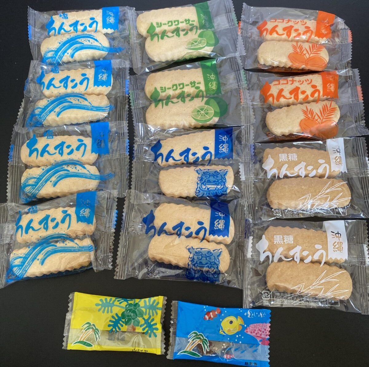 ちんすこう福袋を開封