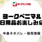 ヨークベニマル日用品福袋の中身