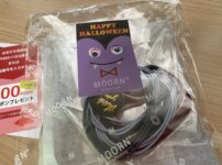 アクセサリーのHaruHaruのヘアゴム福袋、ハロウィンのかわいいシールがついてた