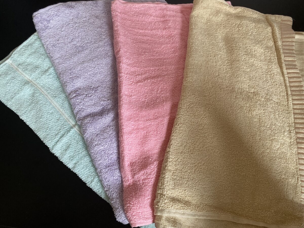 タオル福袋に入っていたフェイスタオル