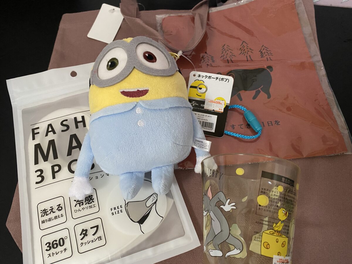 ヴィレヴァン福袋に入っていた中身