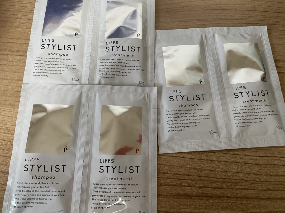 ヘアケアがamazonBOXに入っていた