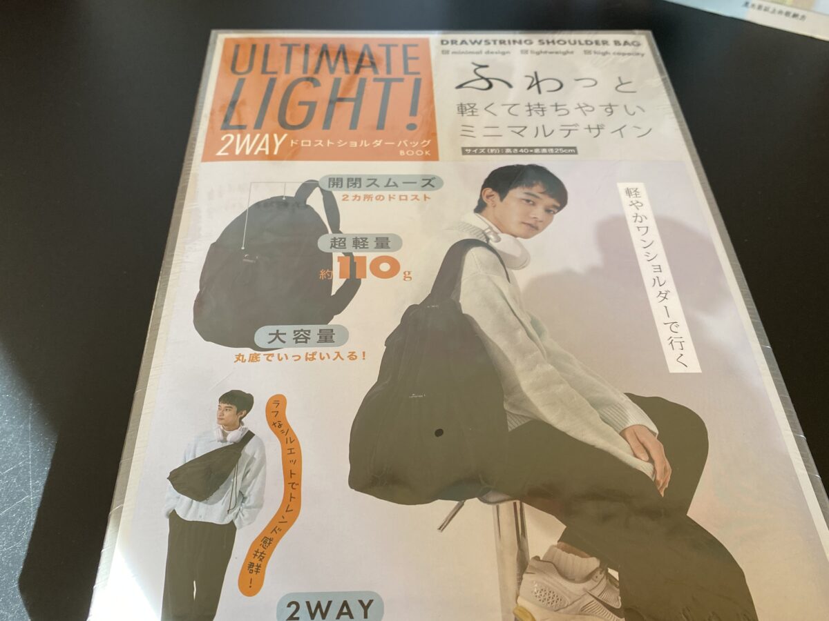 ブラックフライデー福袋Cに入っていたショルダーバッグ