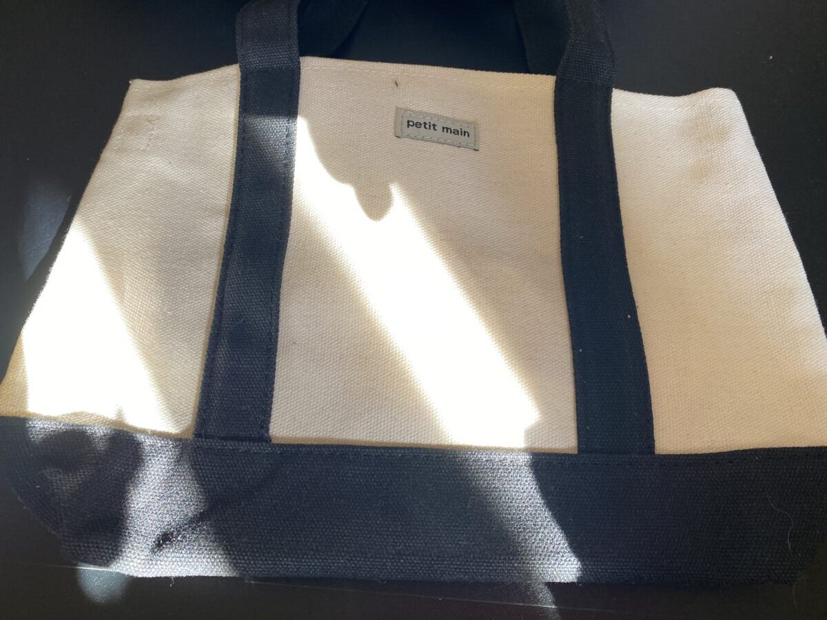 petit main 親子で使えるバッグBOOKフロント画像