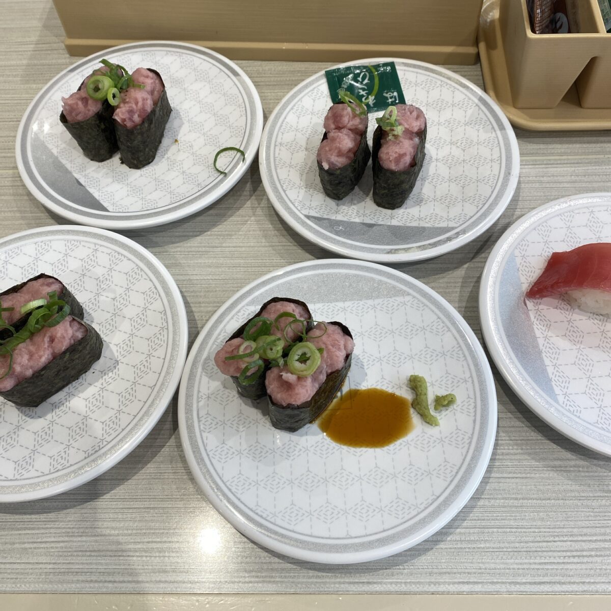 はま寿司で私が食べるさらはいつもこれ