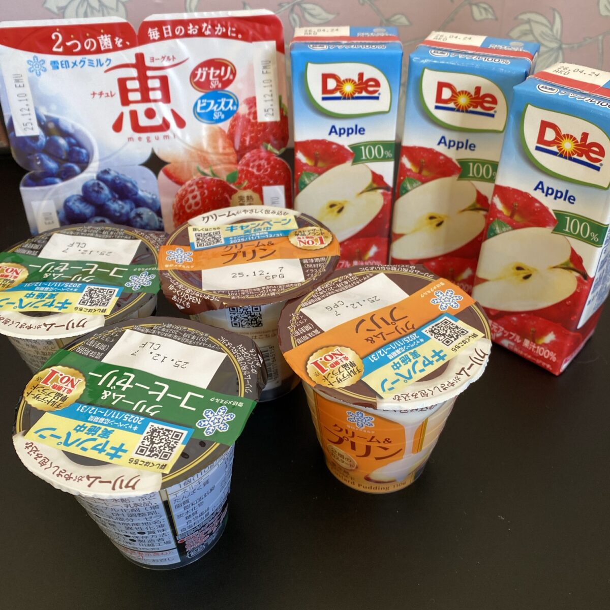 デザート福袋の中身はいつもと変わらず