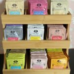 ルイボスティを収納した棚