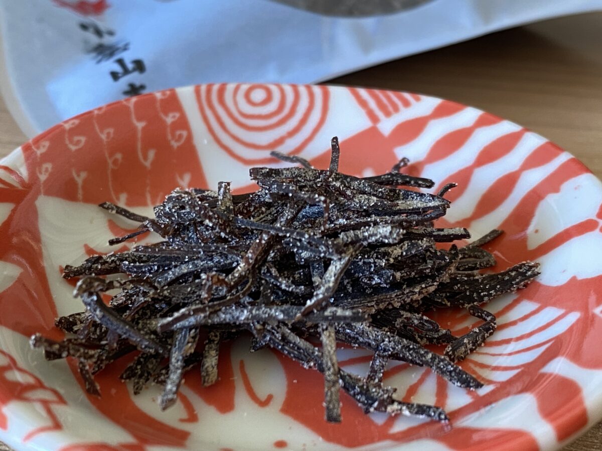 福袋にはいっていた塩ふき昆布