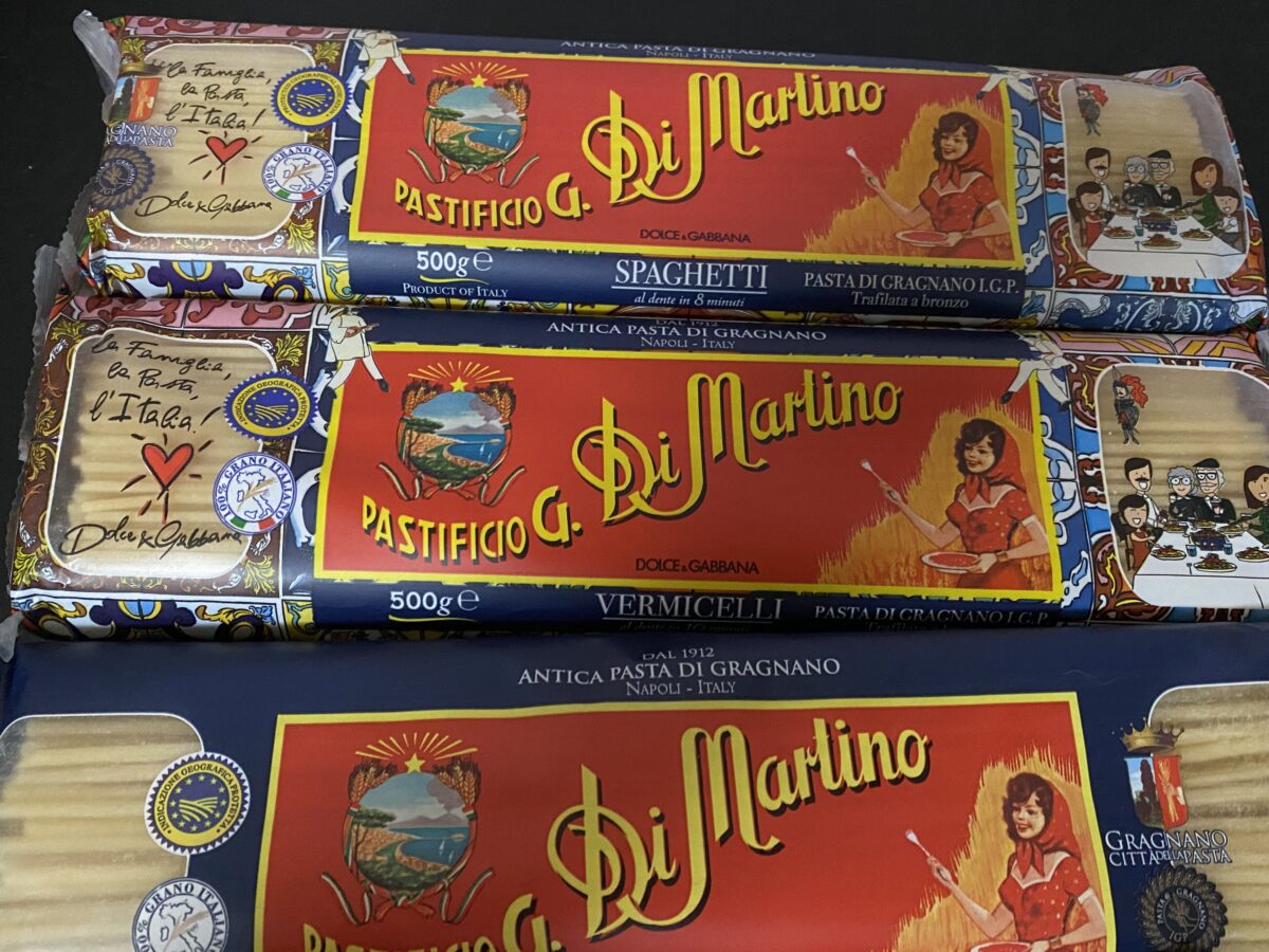 パスタが福袋に入ってた