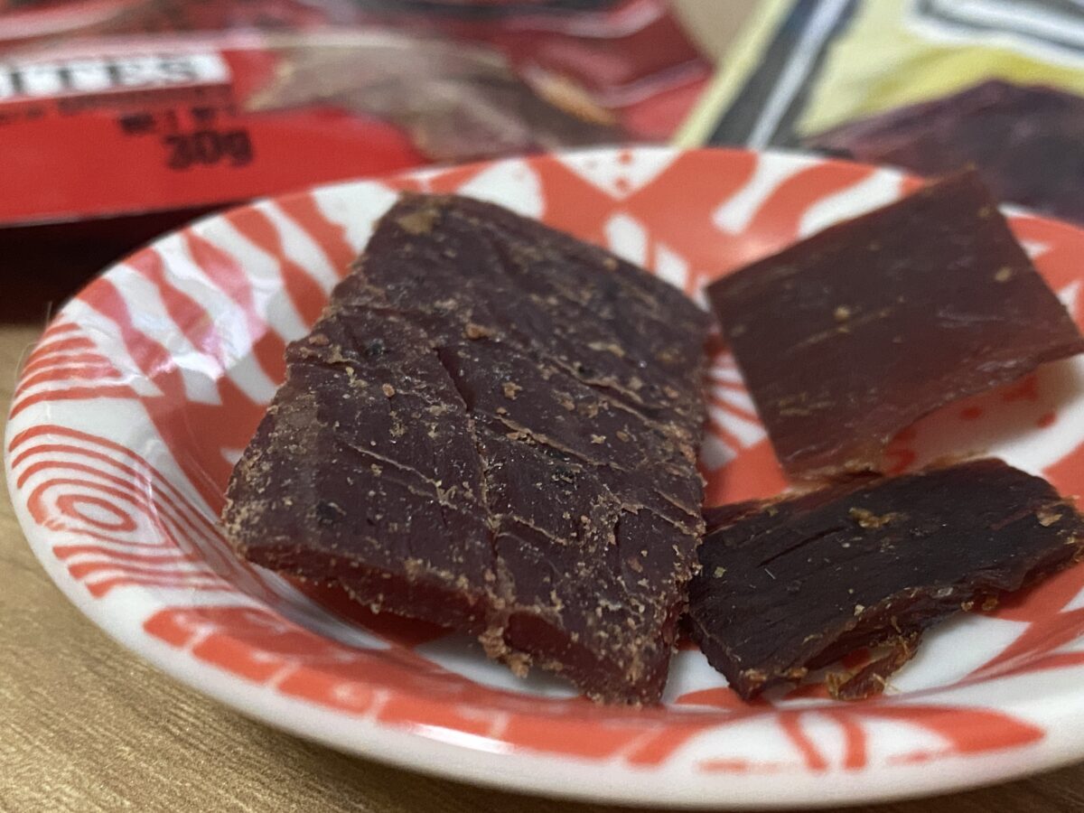 テングジャーキー福袋に入ってたビーフジャーキー