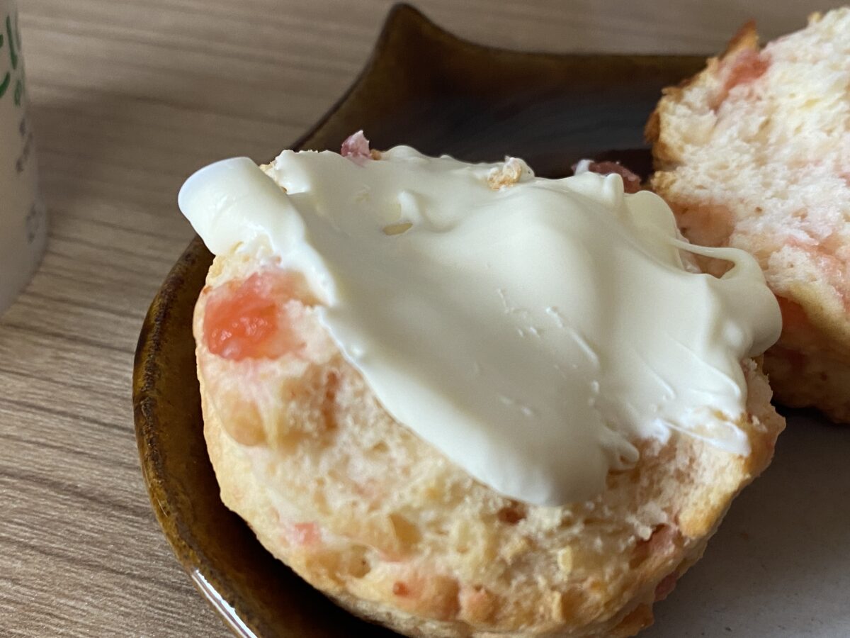 クロテッドクリームぬってみた