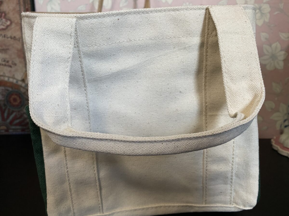 トートバッグ後ろ側