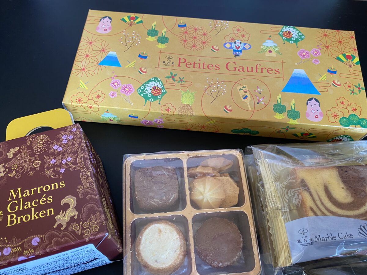 上野風月堂福袋2026を開封！焼き菓子などが入っていた。中身ネタバレ画像