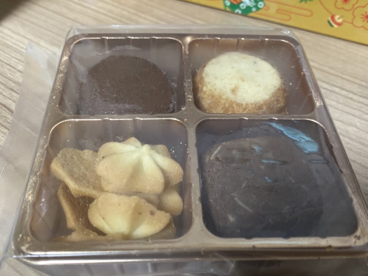 上野風月堂のクッキー