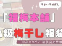 福梅本舗の高級めぼし福袋中身ネタバレ記事のアイキャッチ画像
