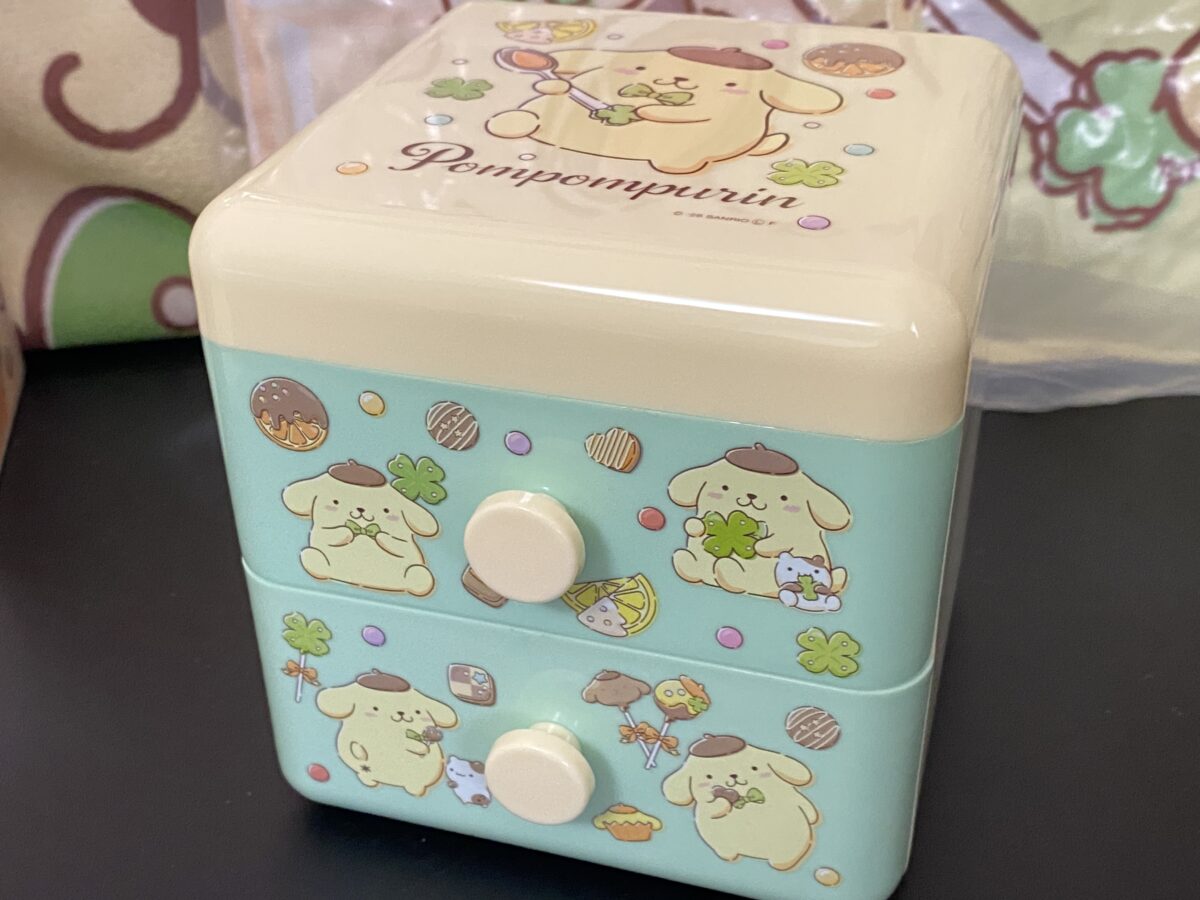 ポムポムプリン福袋に入っていた引き出し