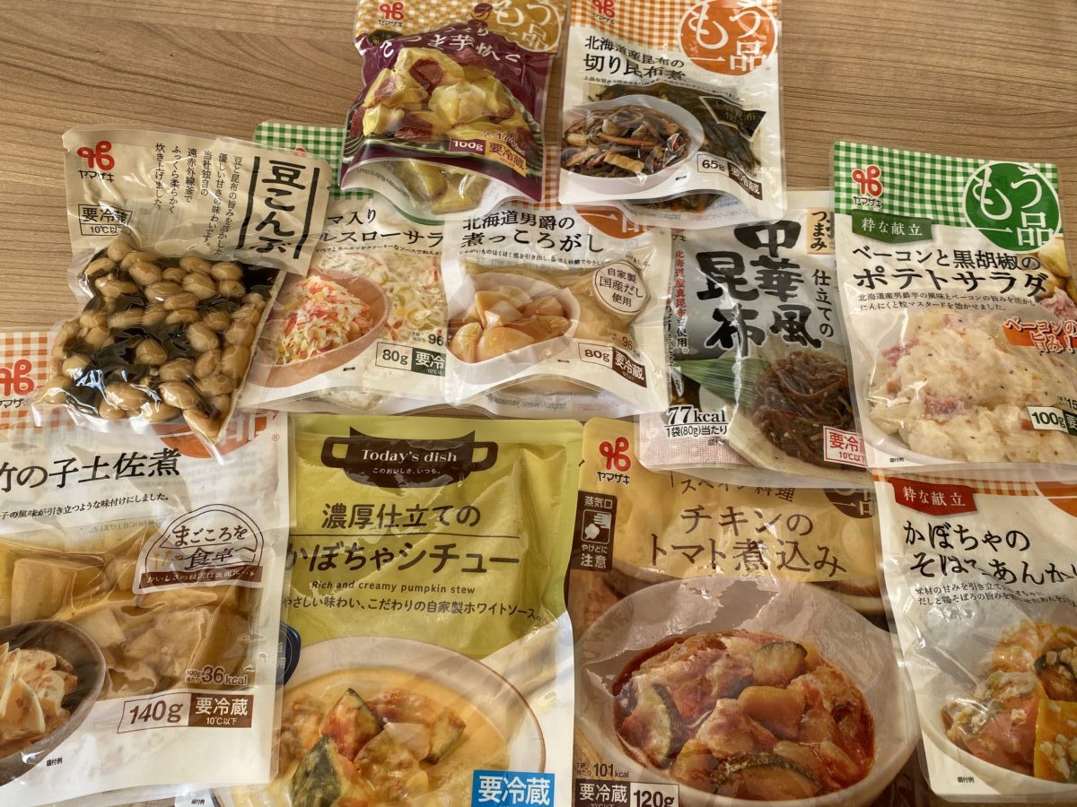 カネ吉の惣菜福袋（新春福箱2026）の中身開封画像