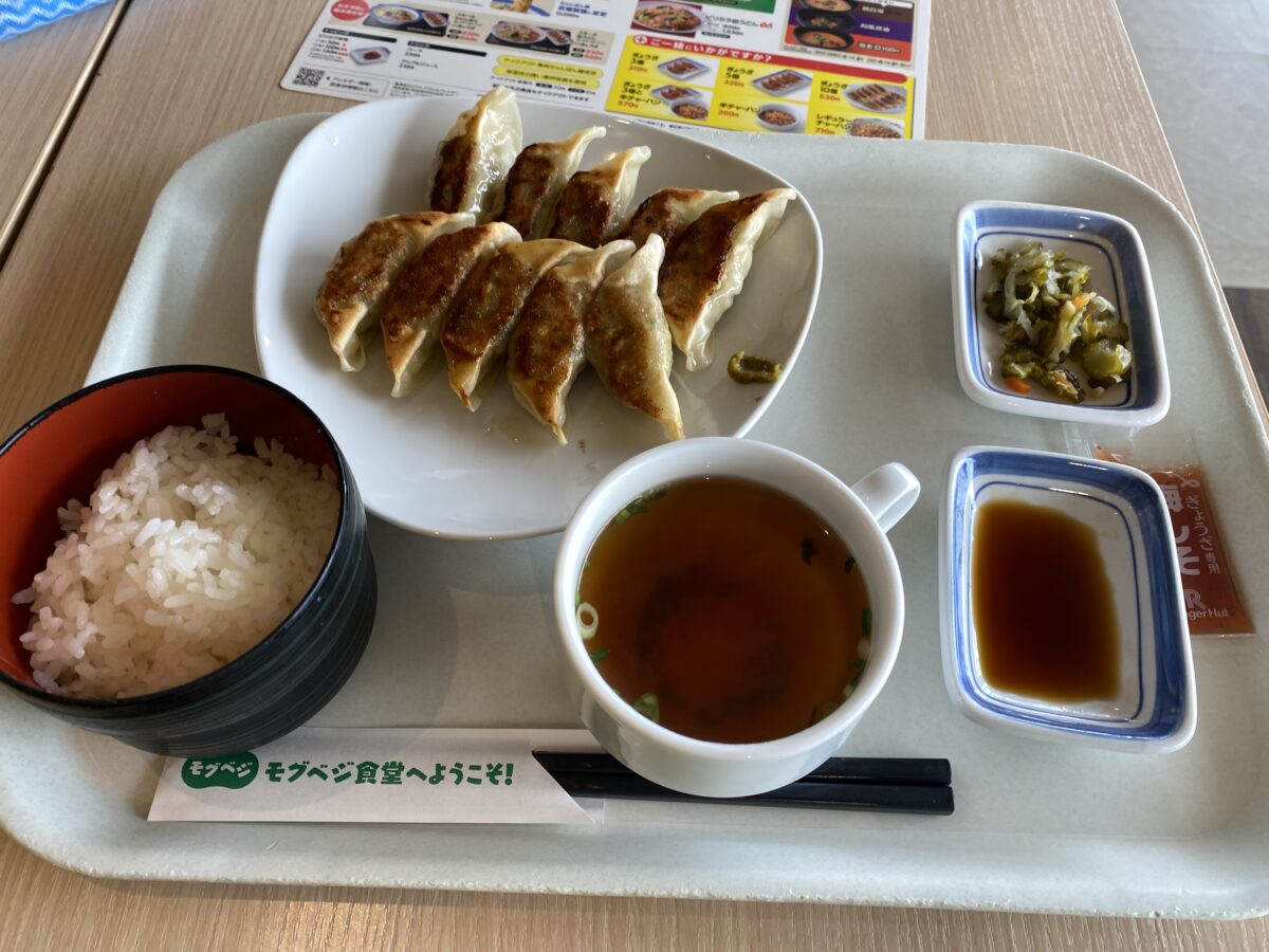 リンガーハットの福袋チケットで食べた餃子定食
