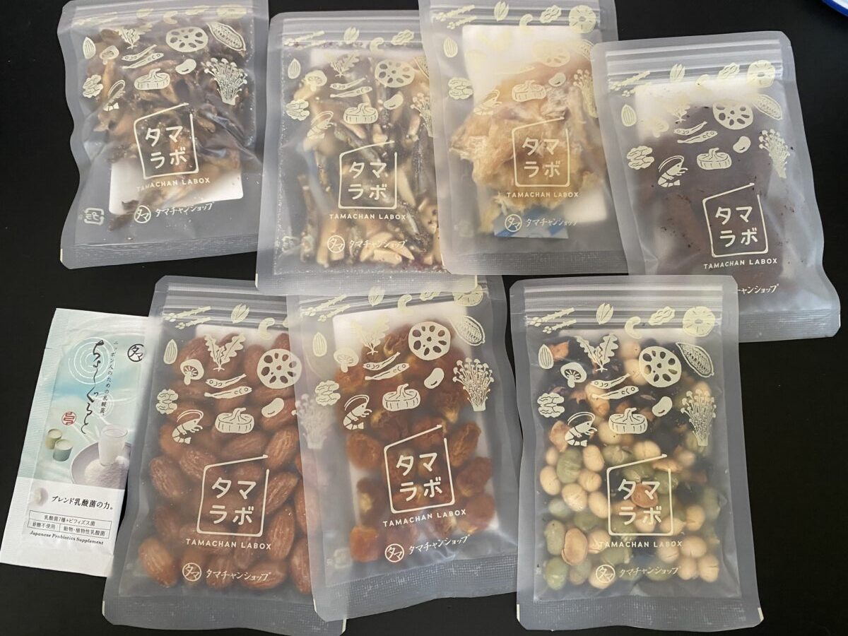 健康おやつの定期便タマラボ26年3月号の中身