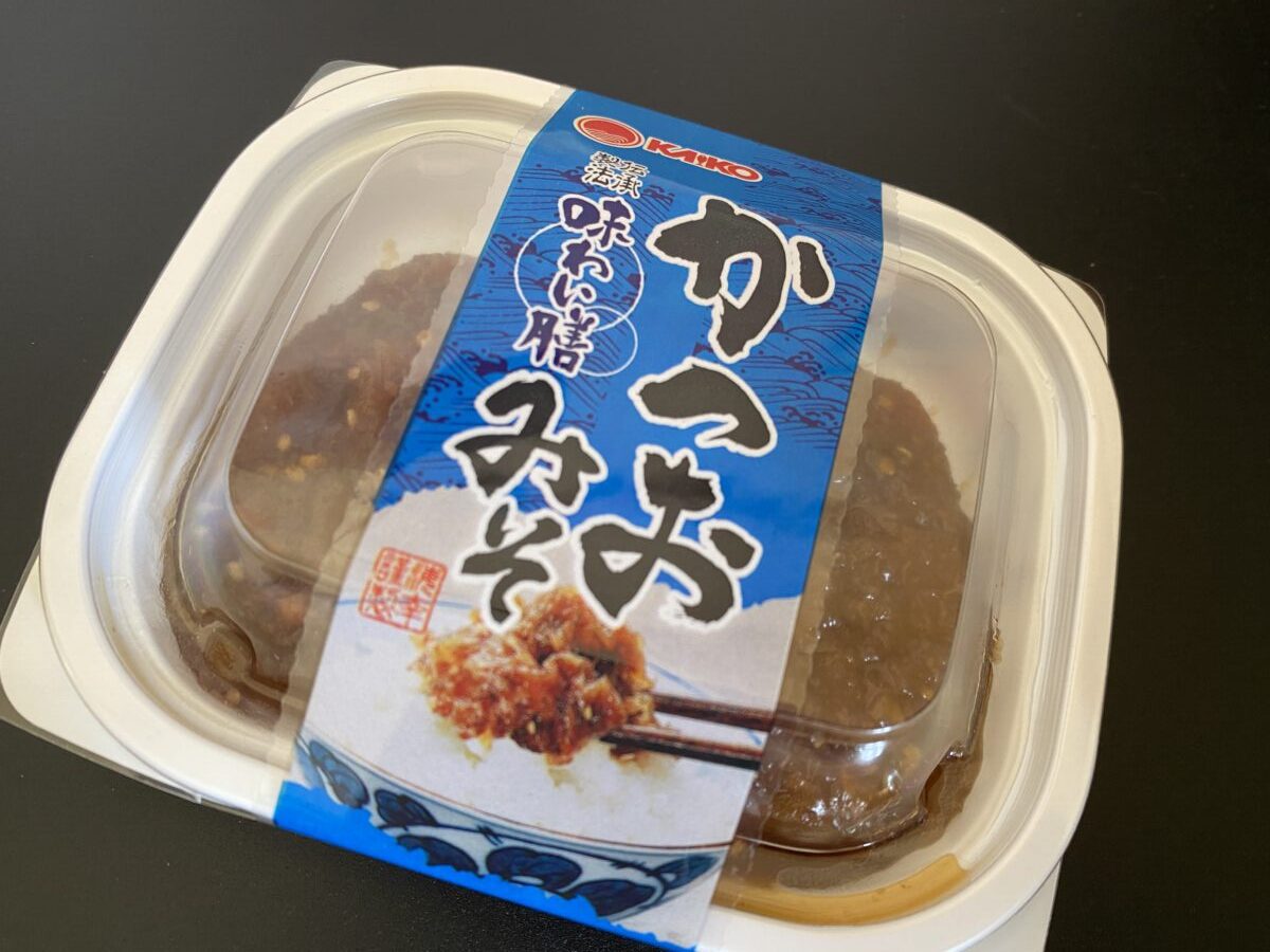 福袋に入っていたかつおみそ
