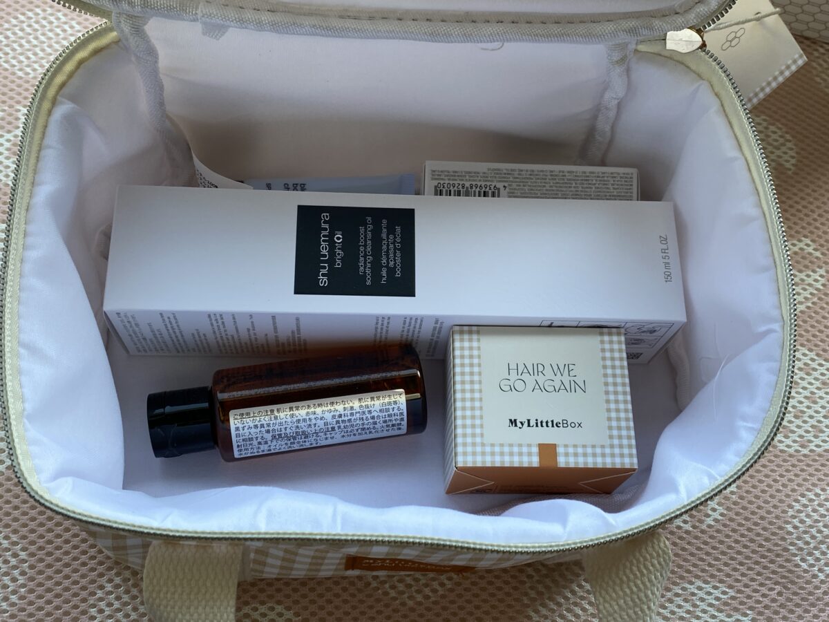 26年春の特大号マイリトルボックスはシュウウエムラコラボだった