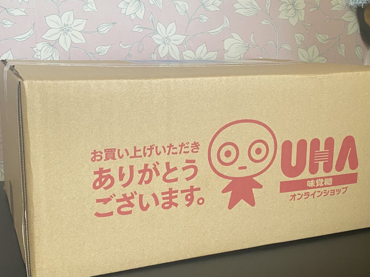UHA味覚糖楽天公式で買ったグミの福袋とどいた