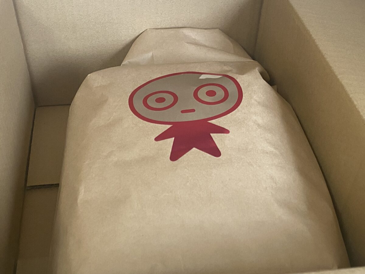 米袋にどっさり