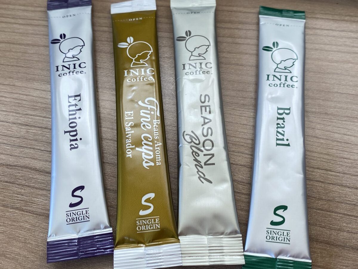 カフェメゾン4月号に入っていたイニックコーヒー