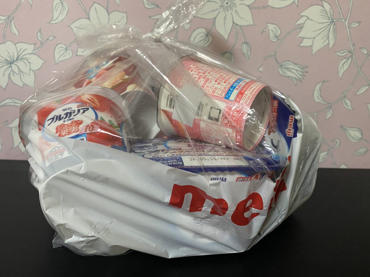 明治ヨーグルト福袋をイオンで買った