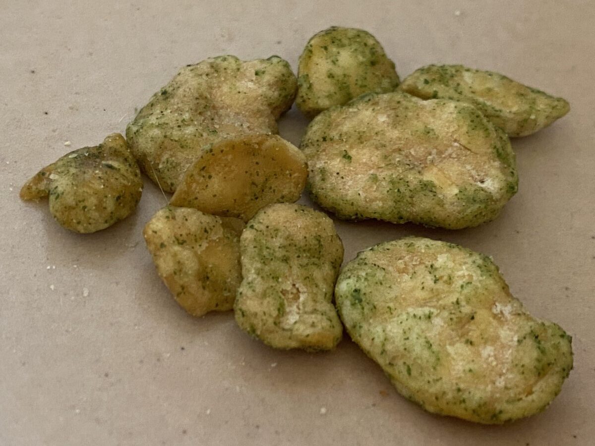 タマラボに入っていたわさび味のそら豆菓子
