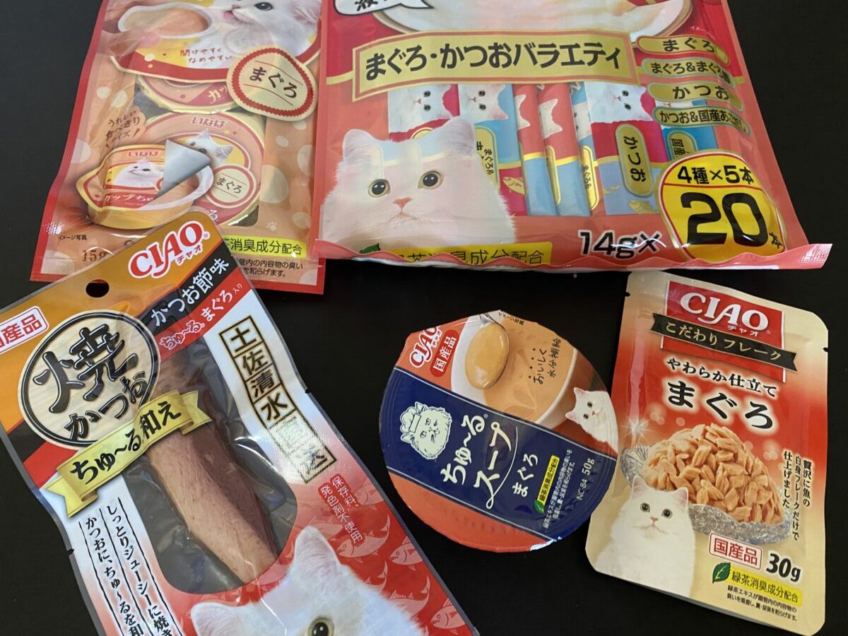 いなばのちゅーるなどが入った夏の福袋購入