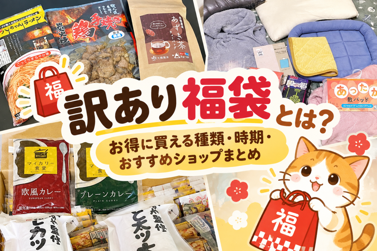 訳あり福袋についてまとめたブログ記事