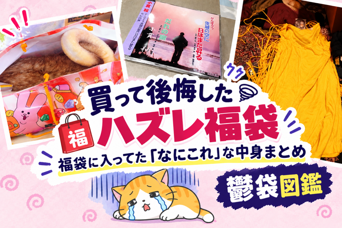 買って損した福袋まとめた記事